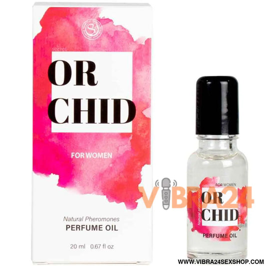 SECRETPLAY - ÓLEO DE PERFUME FEROMONAS NATURAIS ORQUÍDEA 20 ML