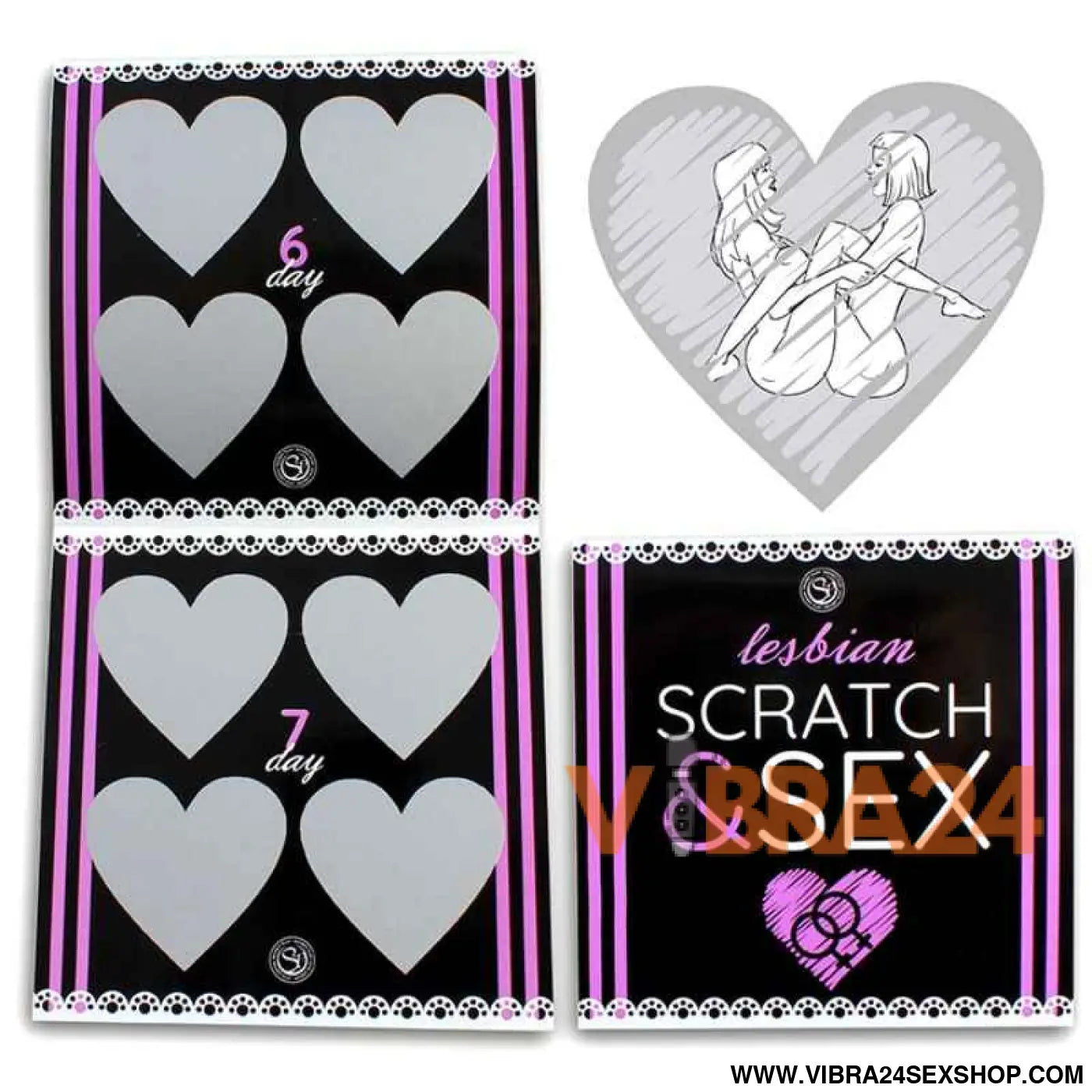 SECRETPLAY - SCRATCH & SEX GAME PARA CASAIS POSIÇÕES LÉSBICAS (ES/EN/FR/PT/DE)