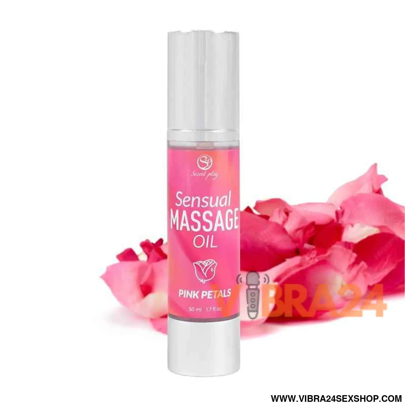 Sensual Massage Oil Pink Petals 50 ml.