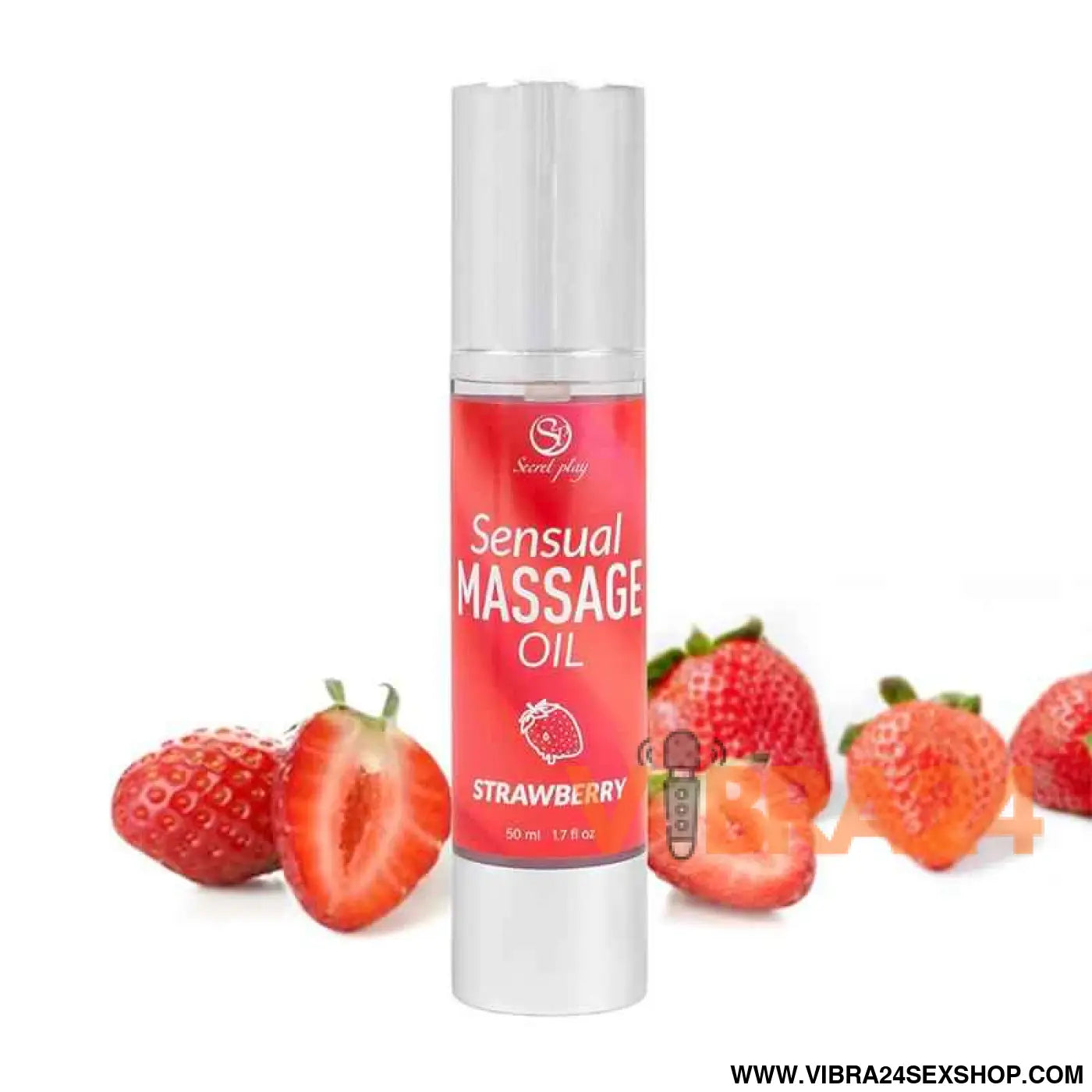 Sensual Massage Oil Strawberry 50 ml.
