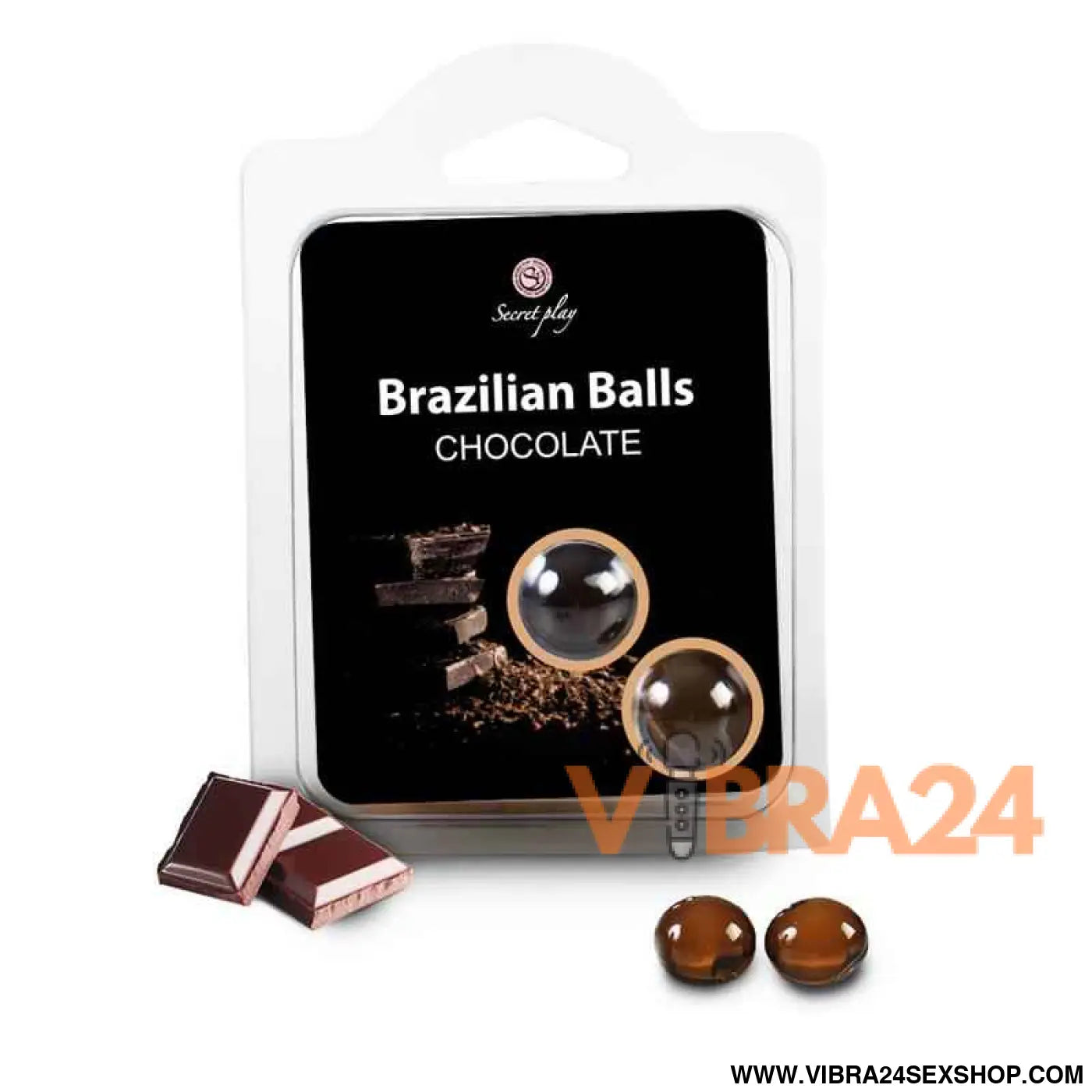 Set 2 Brazilian Balls Chocolate Aroma
