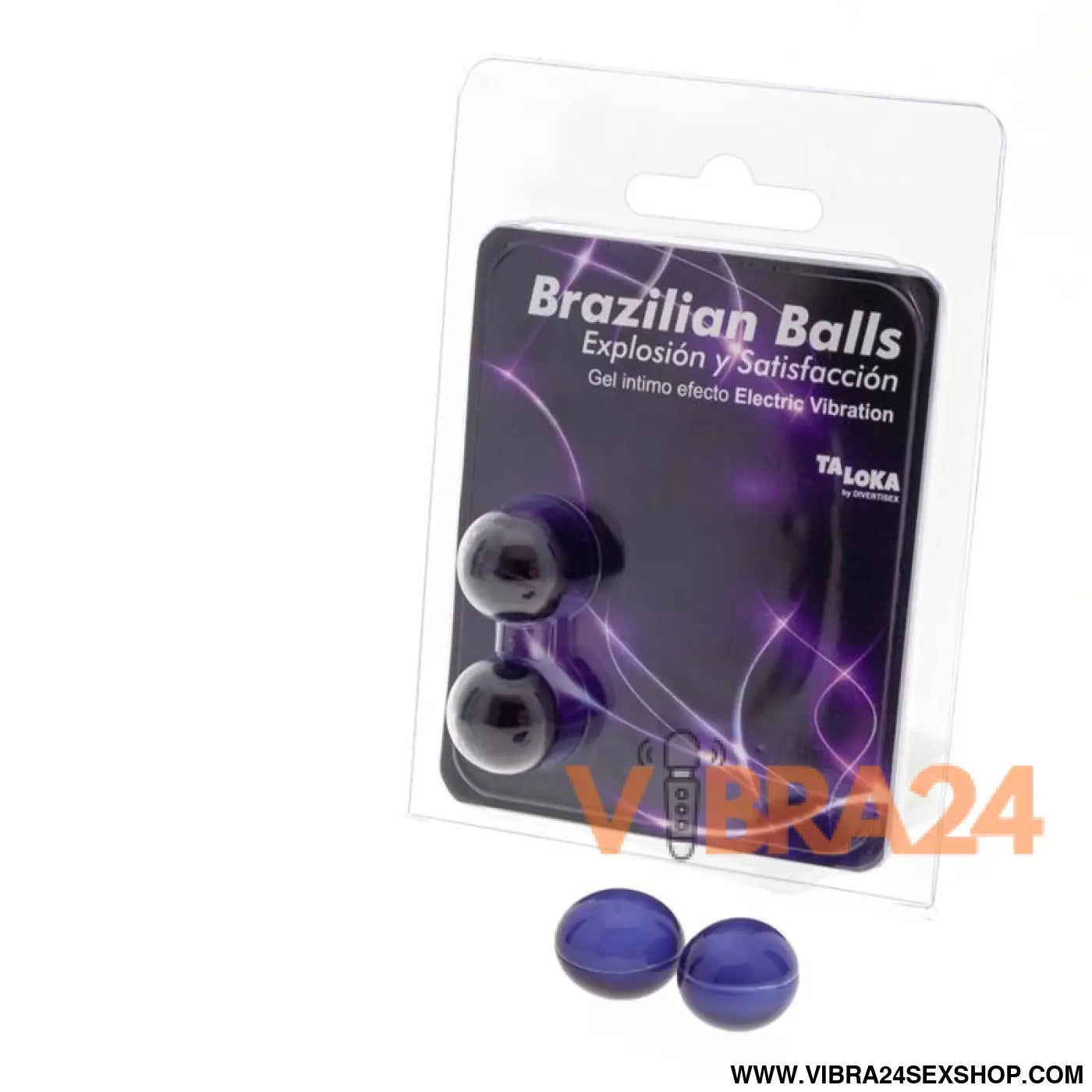 Set 2 Brazilian Balls Electric Vibration Effect