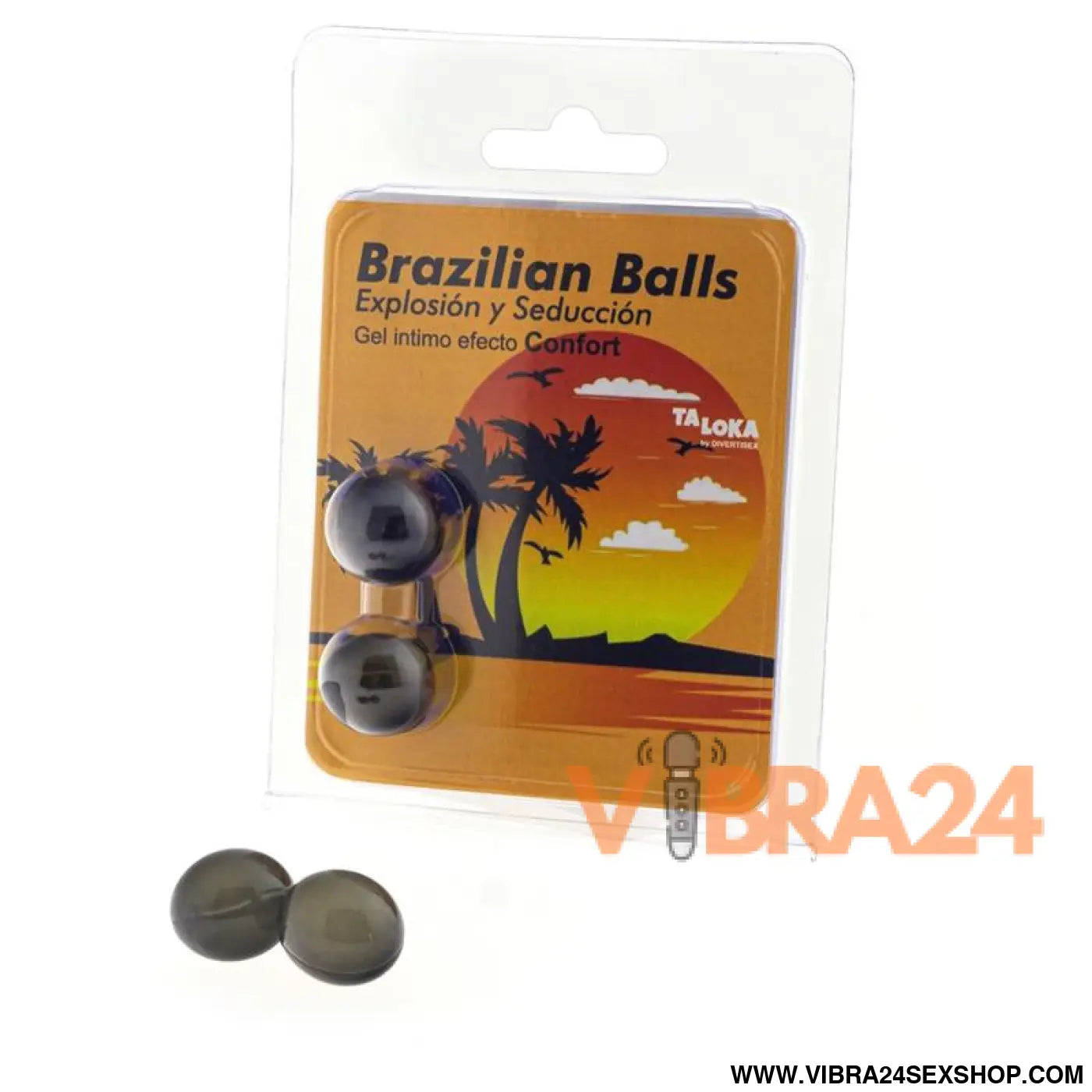 Set 2 Brazilian Balls Gel Comfort Effect
