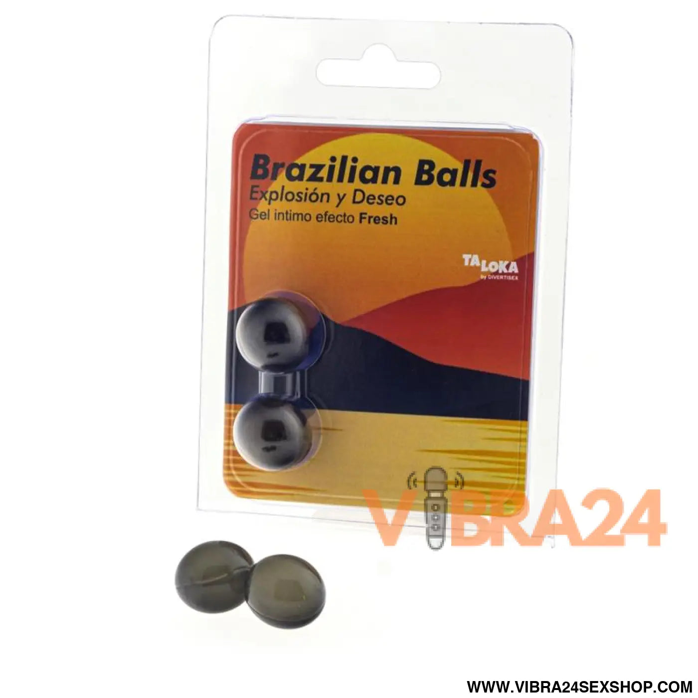 Set 2 Brazilian Balls Gel Fresh Effect