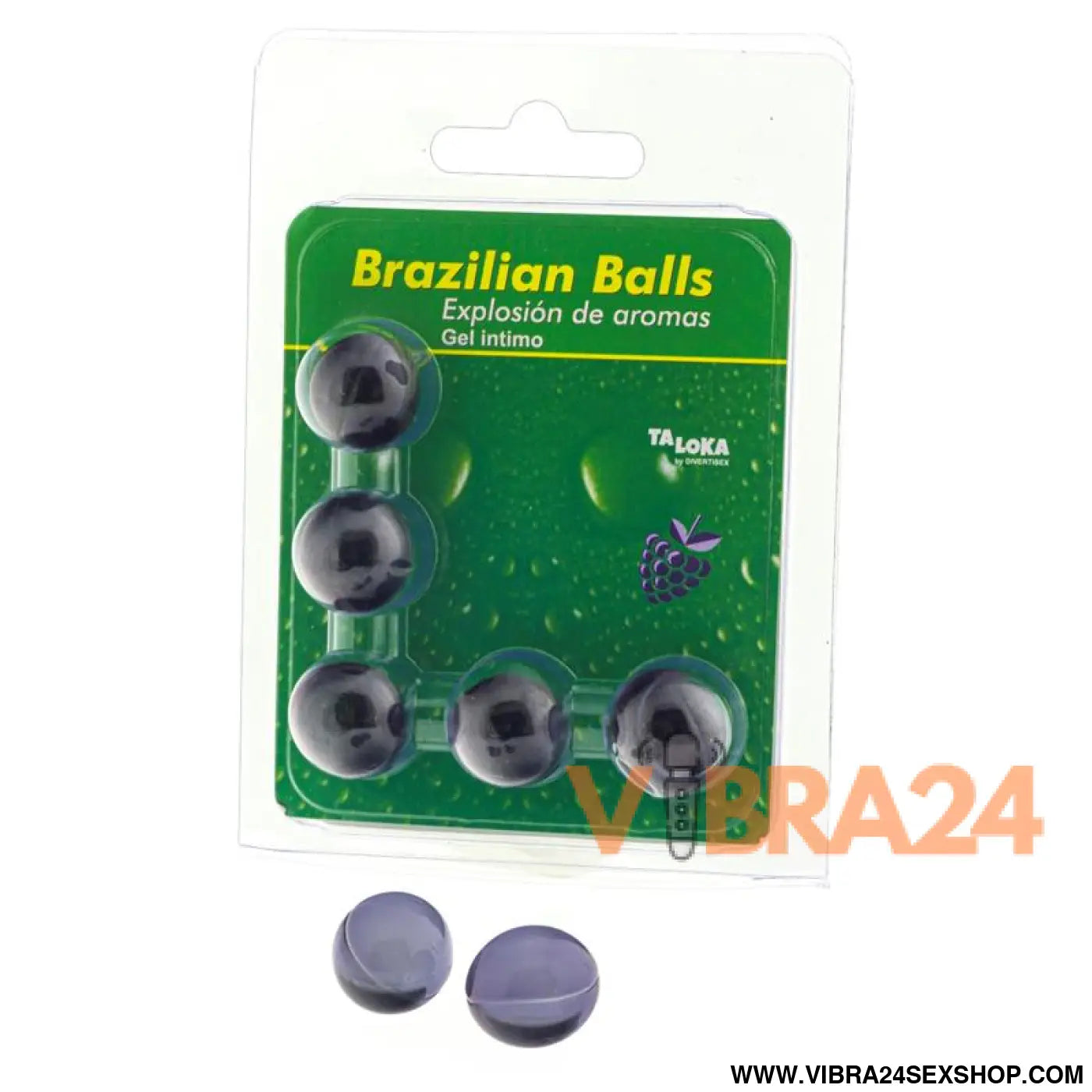 Set 5 Brazilian Balls Berries Flavor