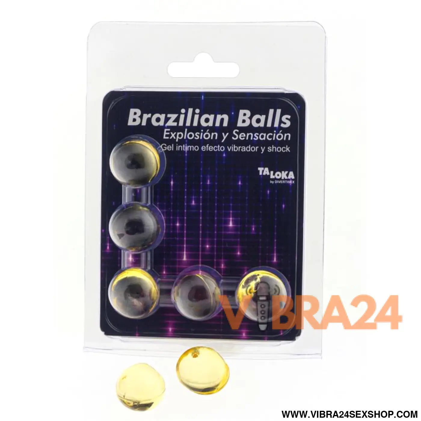 Set 5 Brazilian Balls Excitante Vibration and Shock Effect