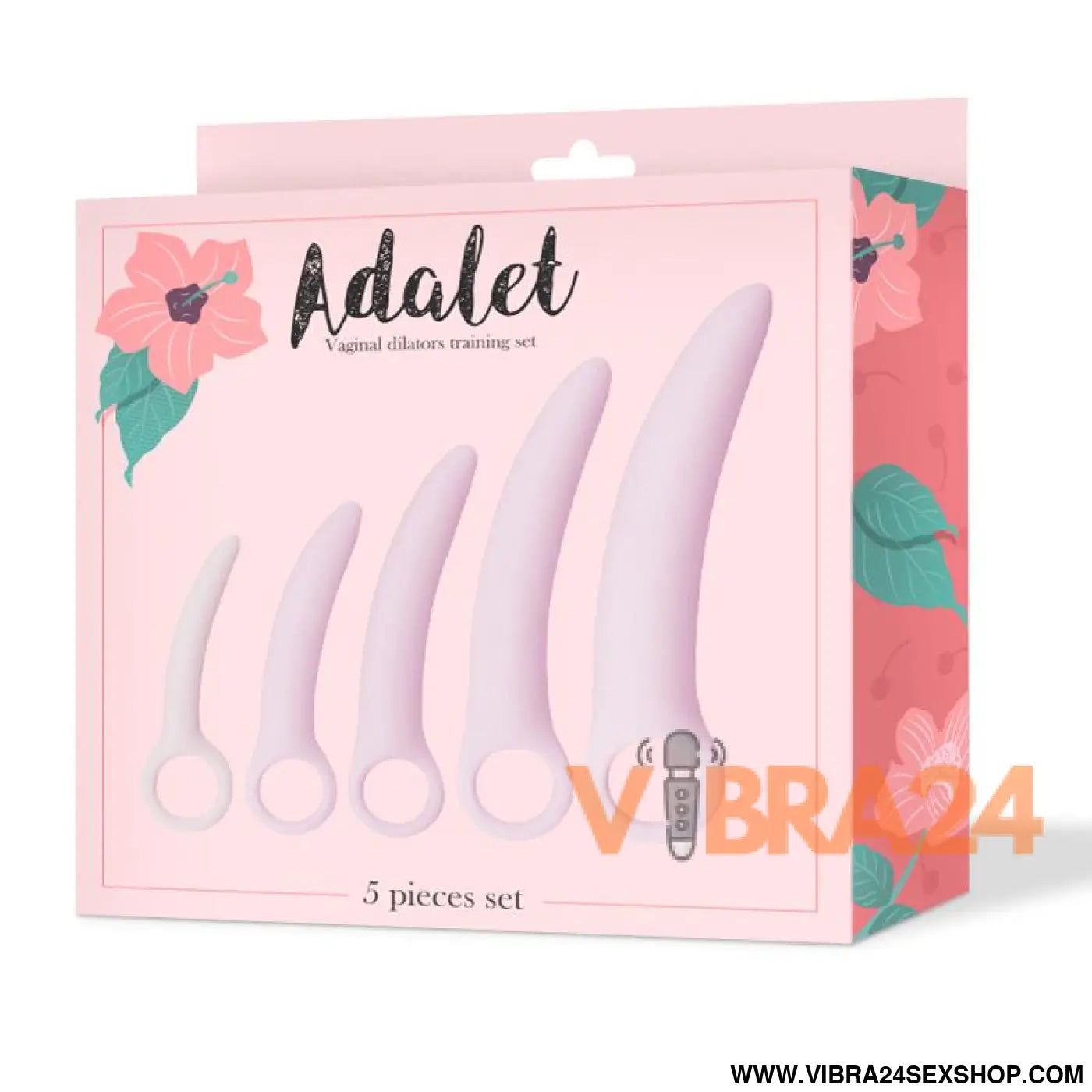 Set de 5 Dilatadores Vaginais Adalet em Silicone