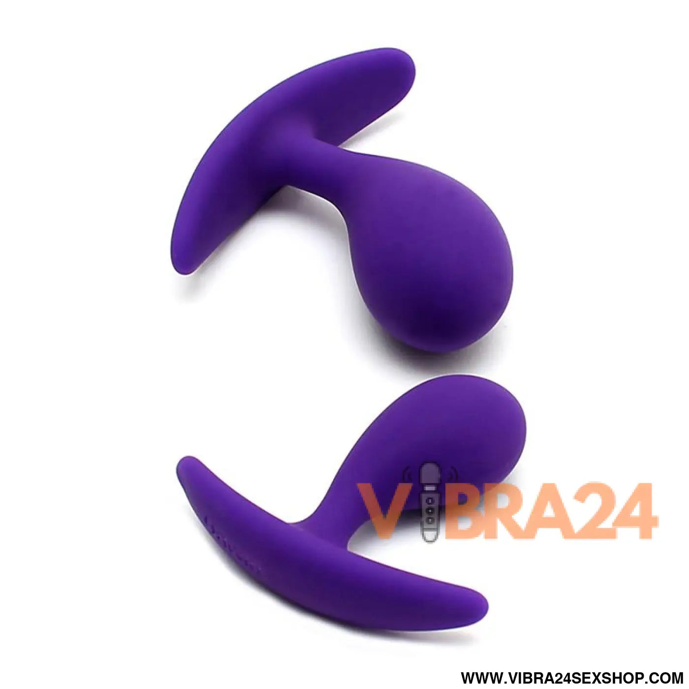 Set of 2 Anatomic Butt Plugs Copenhagen Purple