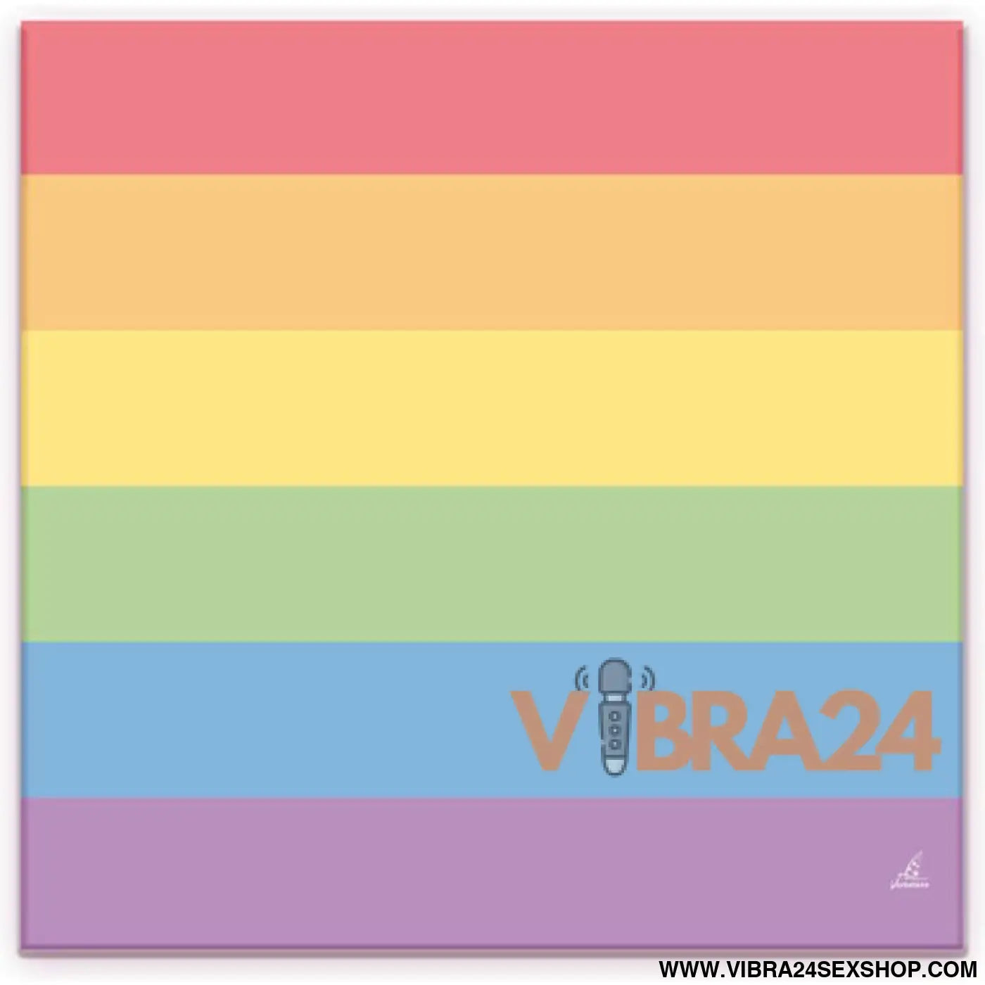 Set of 20 Napkins with the LGBT+ Colors