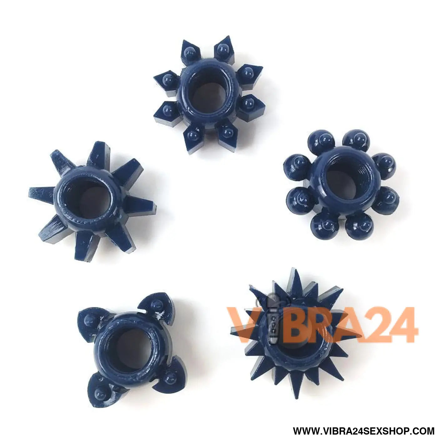 Set of 5 penis rings