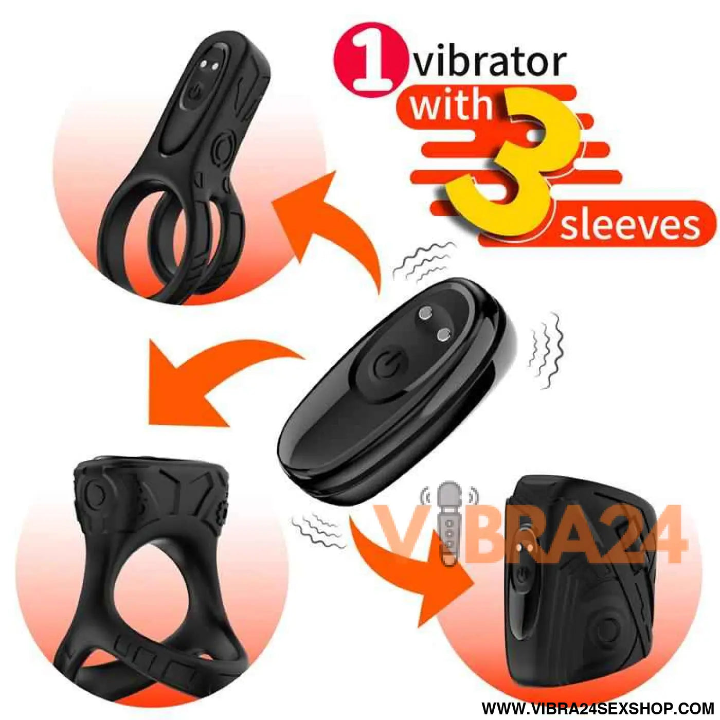 Set with Penis Ring and Male Masturbator
