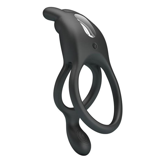 Seth Vibrating Double Cock Ring