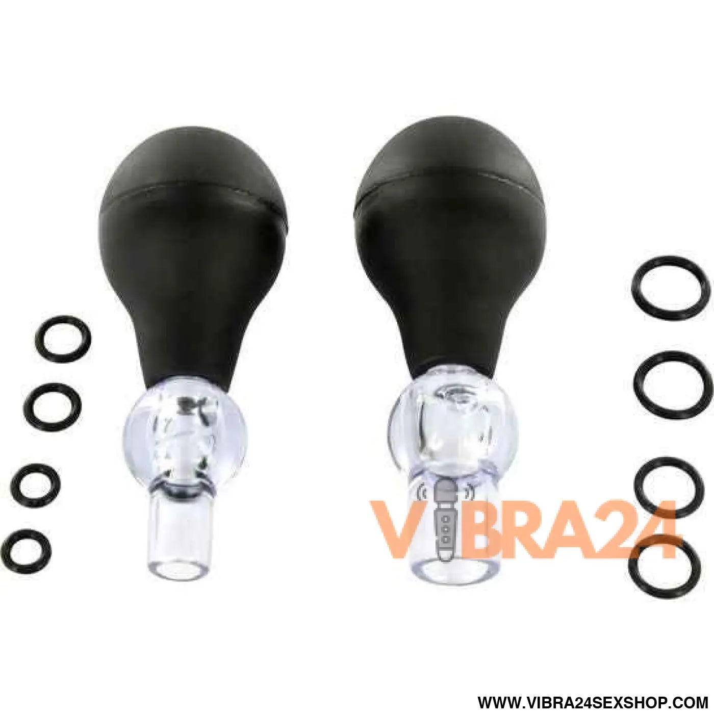SEVEN CREATIONS - KIT DE SUCÇÃO MAMILOS COM 10 PEÇAS