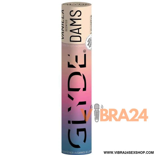 SHEER GLYDE - DAMS LAMINAS LÁTEX SEXO ORAL BAUNILHA