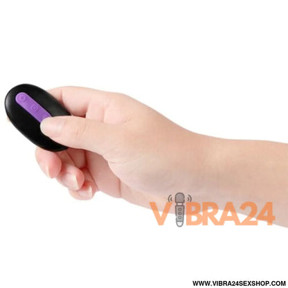 SHEQU - Estimulador de Dildo com Controle Remoto Julian 16 cm e Vibração