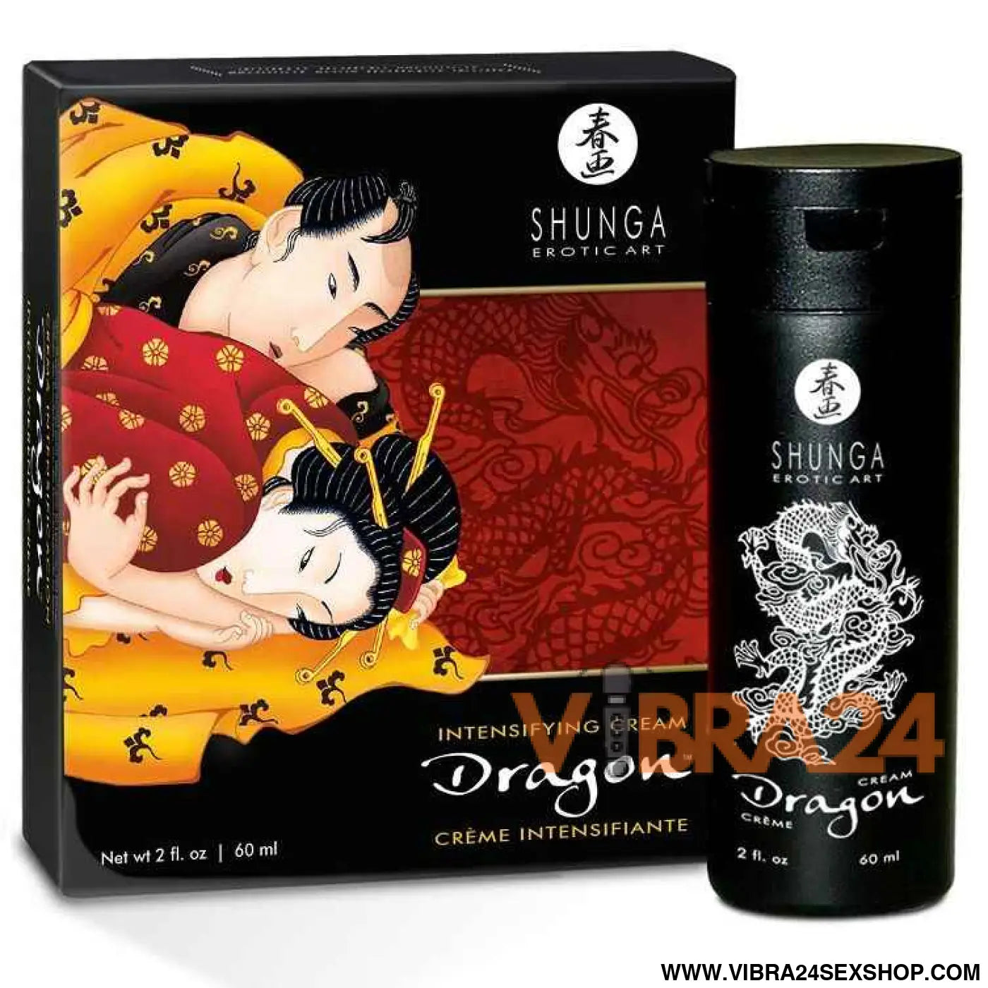 SHUNGA - CREME AUMENTADOR DE EREÇÃO DRAGÃO