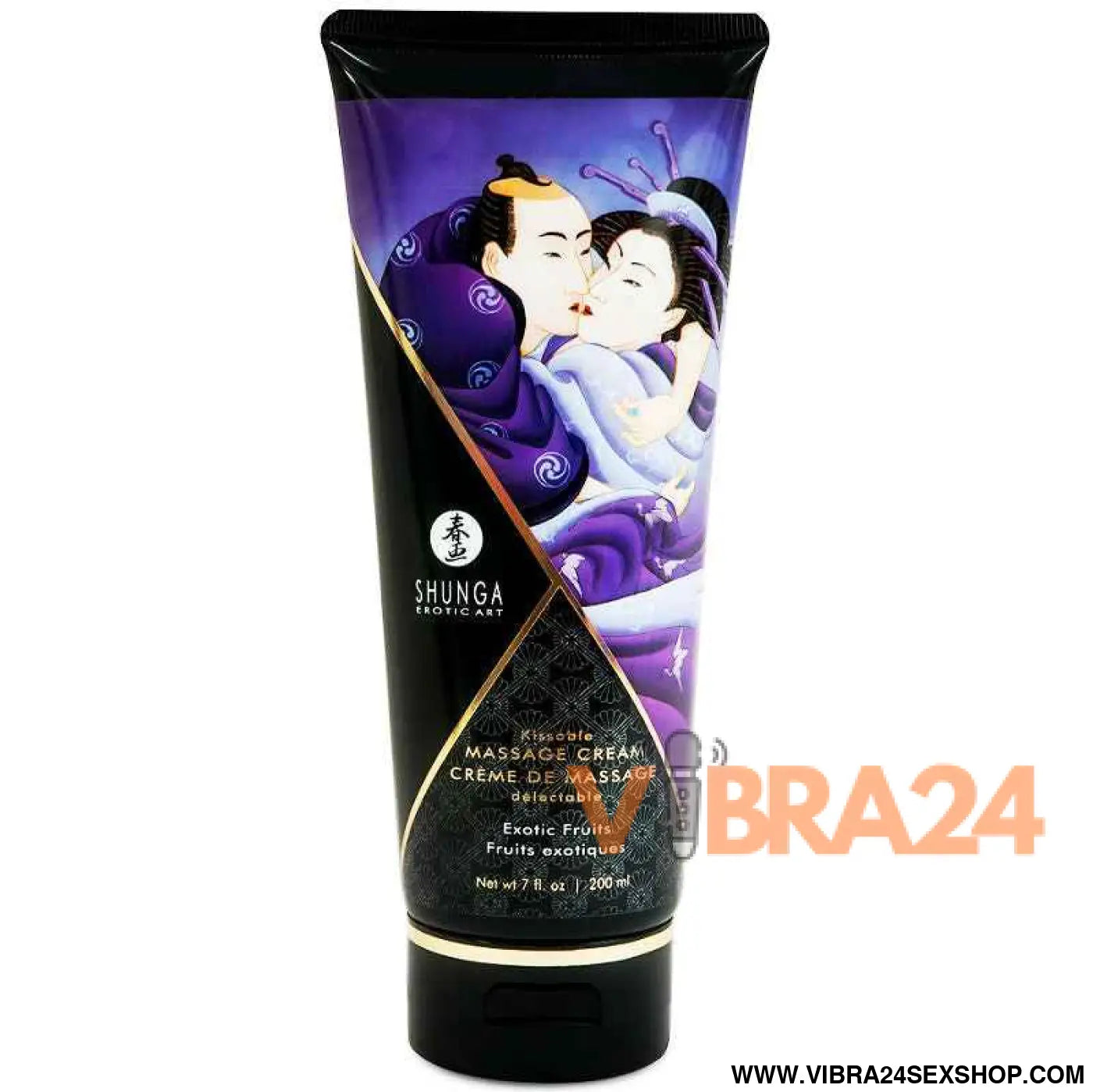 SHUNGA - CREME DE MASSAGEM FRUTAS EXÓTICAS 200 ML