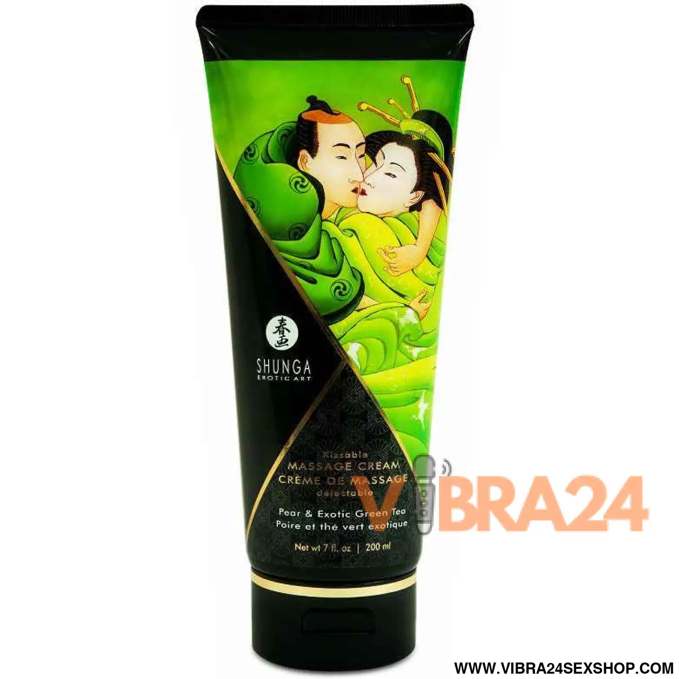SHUNGA - CREME DE MASSAGEM PERA E CHÁ VERDE 200 ML
