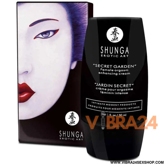 SHUNGA - CREME DE ORGASMO FEMININO INTENSO JARDIM SECRETO