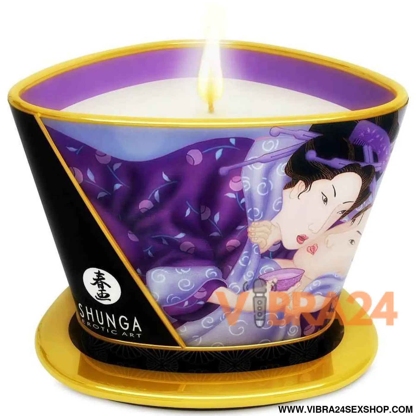 SHUNGA - MINI CARESS BY CANDELIGHT VELA DE MASSAGEM FRUTAS EXÓTICAS 170 ML