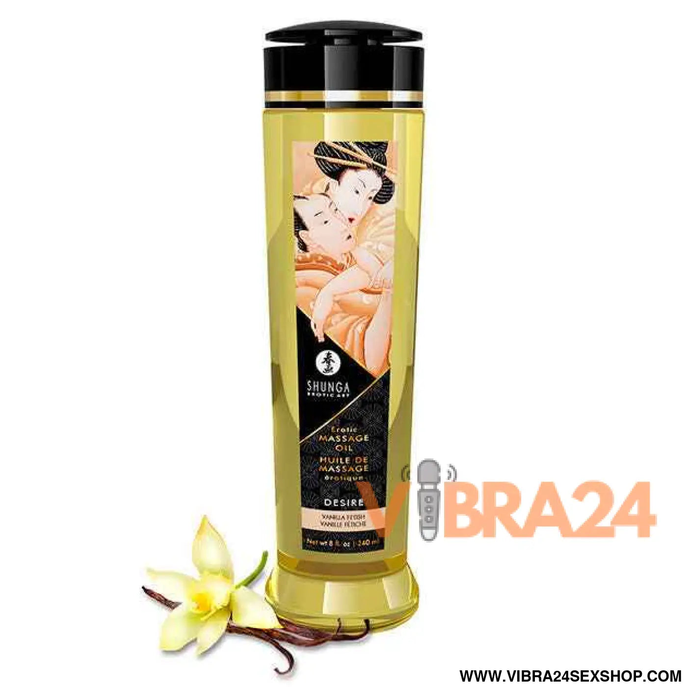 SHUNGA - ÓLEO DE MASSAGEM ERÓTICA DESIRE 240 ML