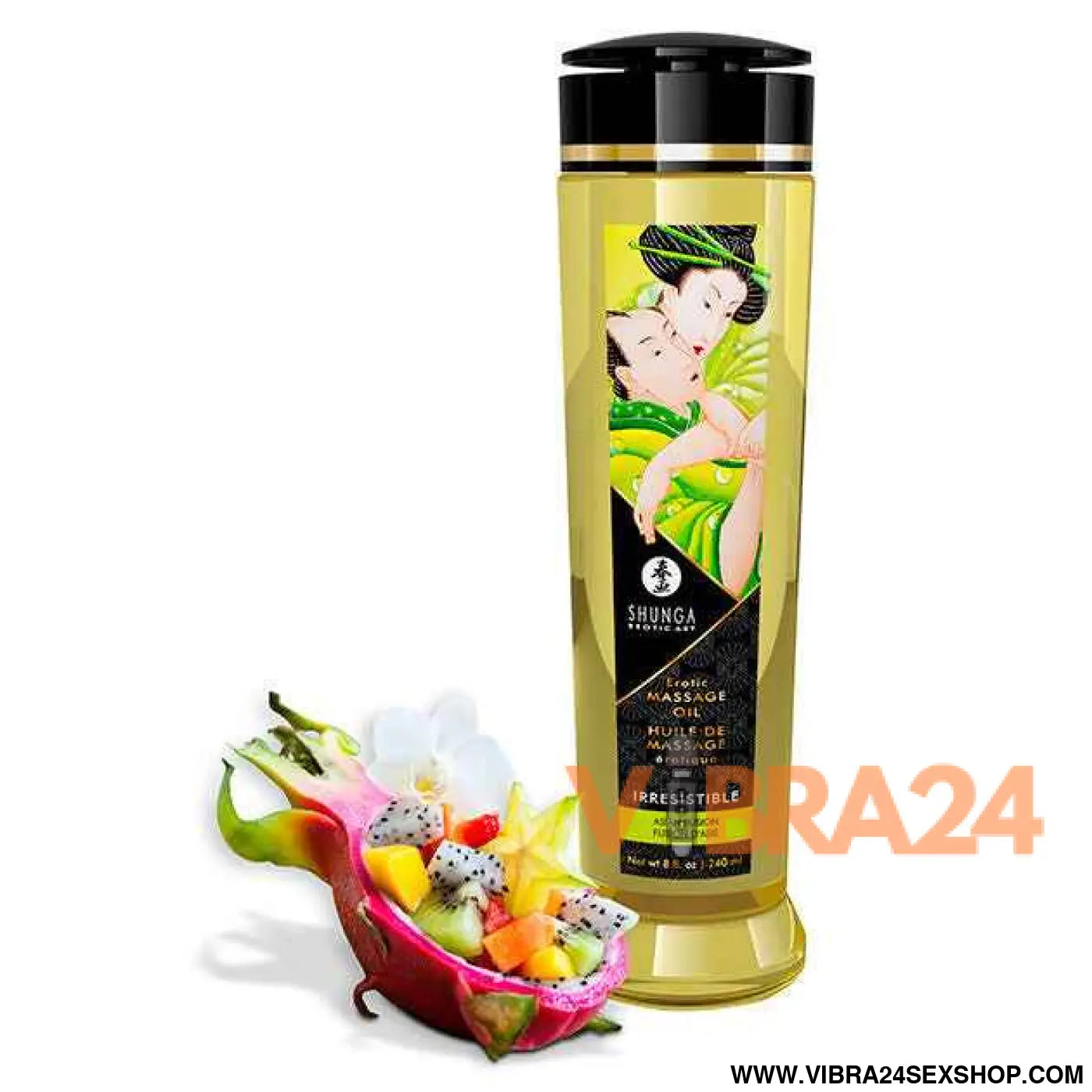 SHUNGA - ÓLEO DE MASSAGEM ERÓTICA IRRESISTÍVEL 240ML