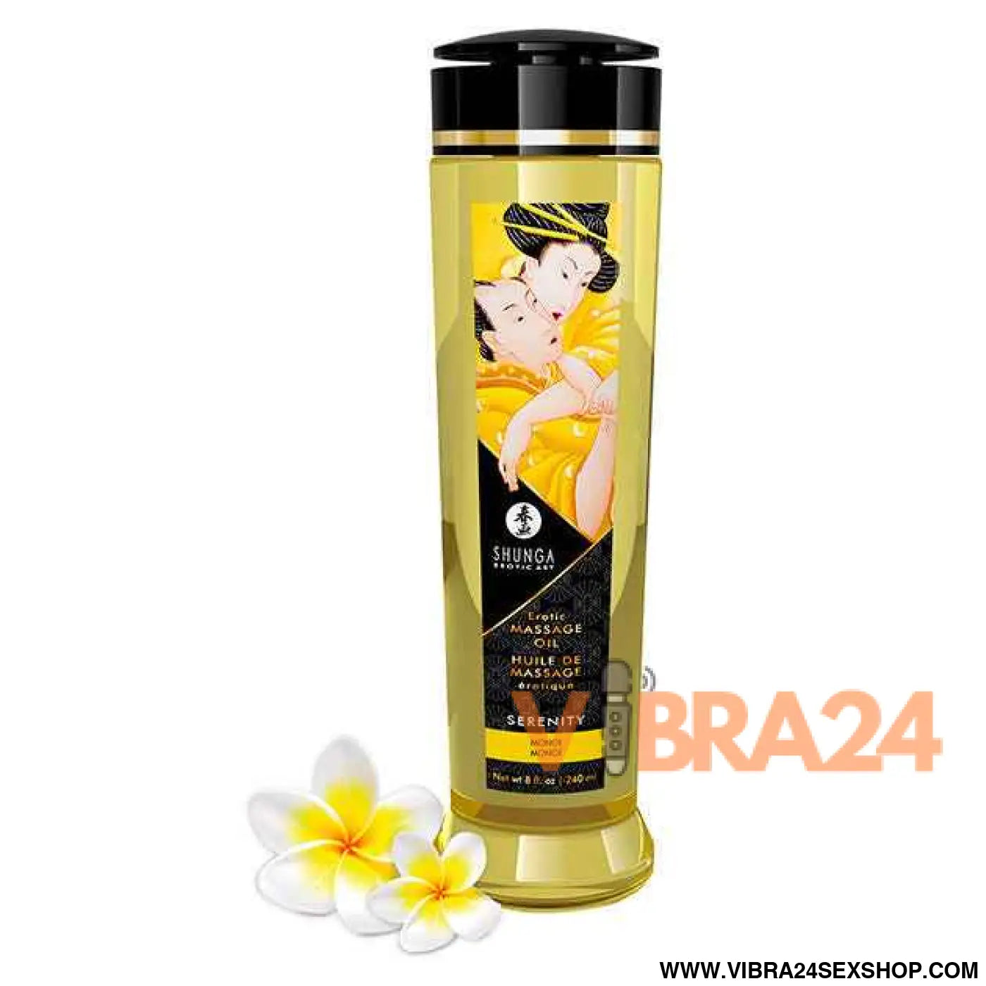 SHUNGA - ÓLEO DE MASSAGEM ERÓTICA SERENITY 240 ML