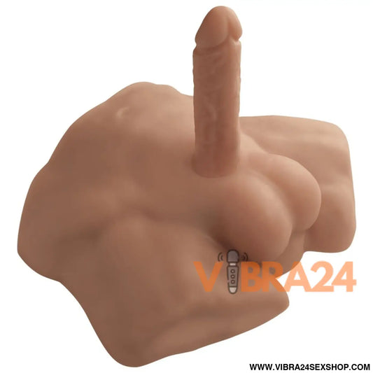 SILEXD - APOLLO S REALISTA MEIO TORSO MASCULINO CARAMELO