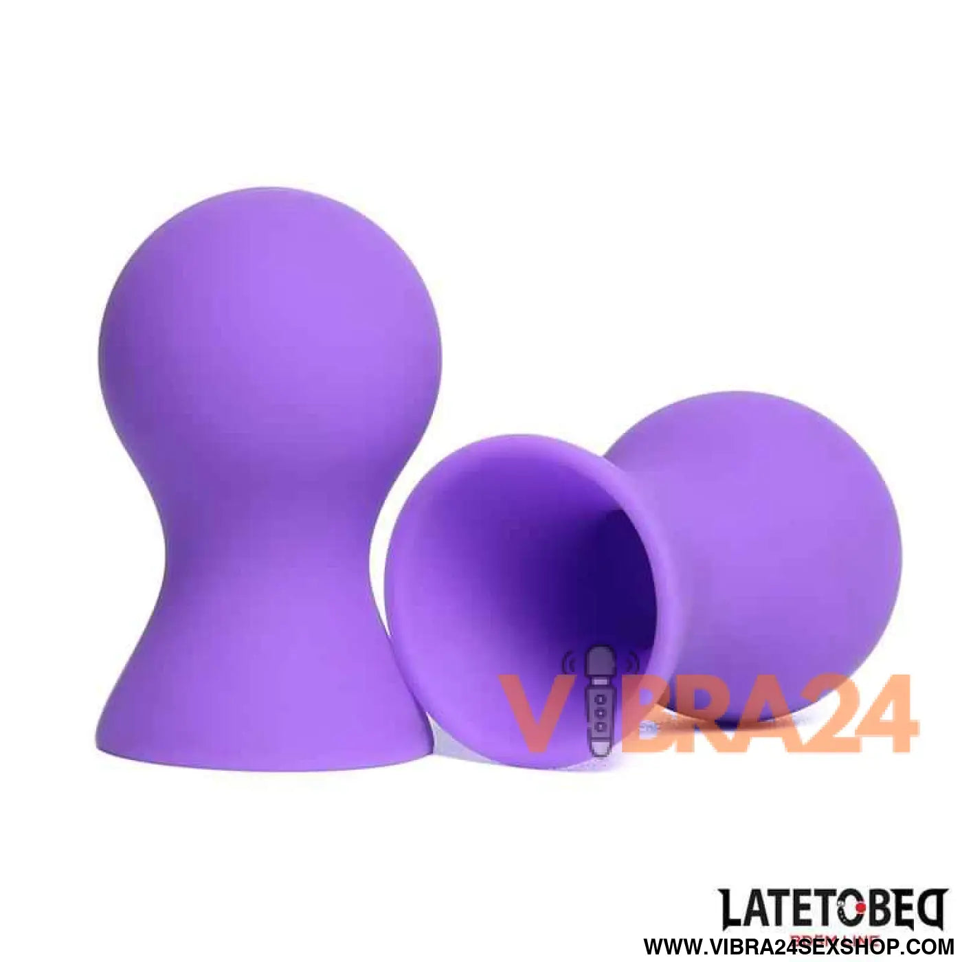 Silicone Nipple Suckers Purple