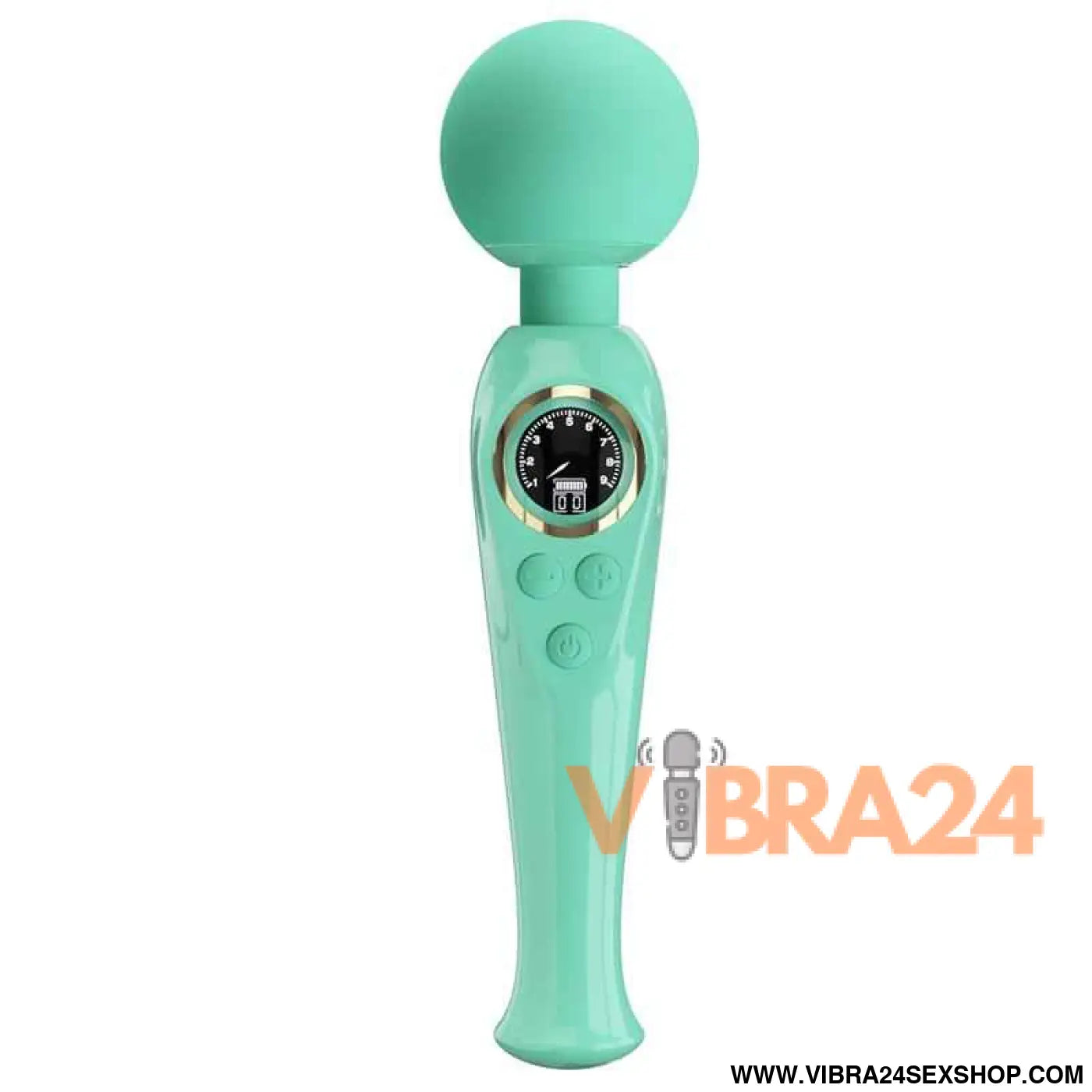 Skyler Massager Wand with Digital Screen Green
