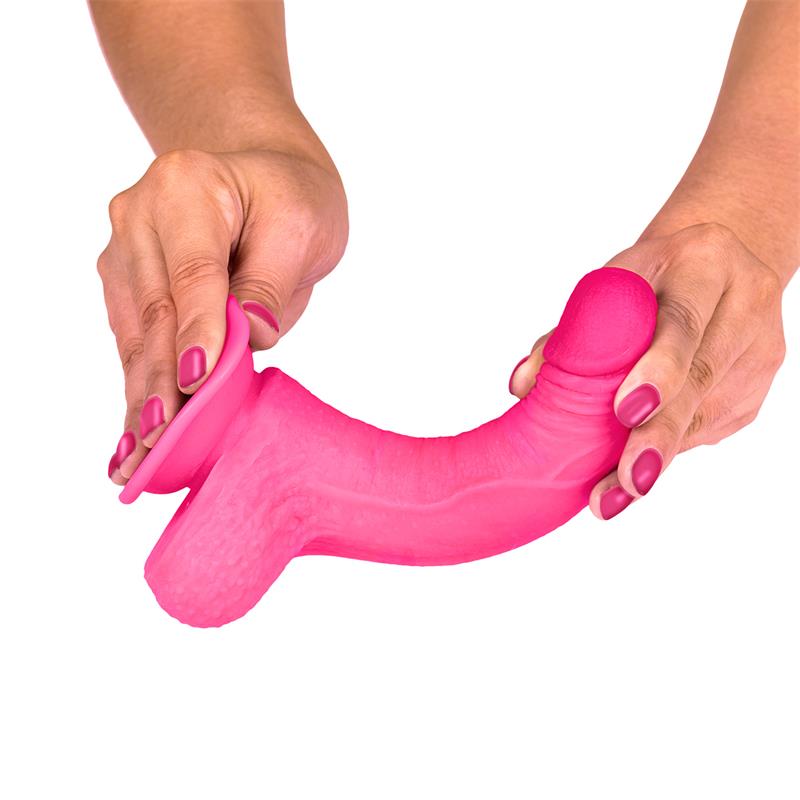 Dildo Realista Retrátil Ajustável Slidy com Camadas Duplas 7"