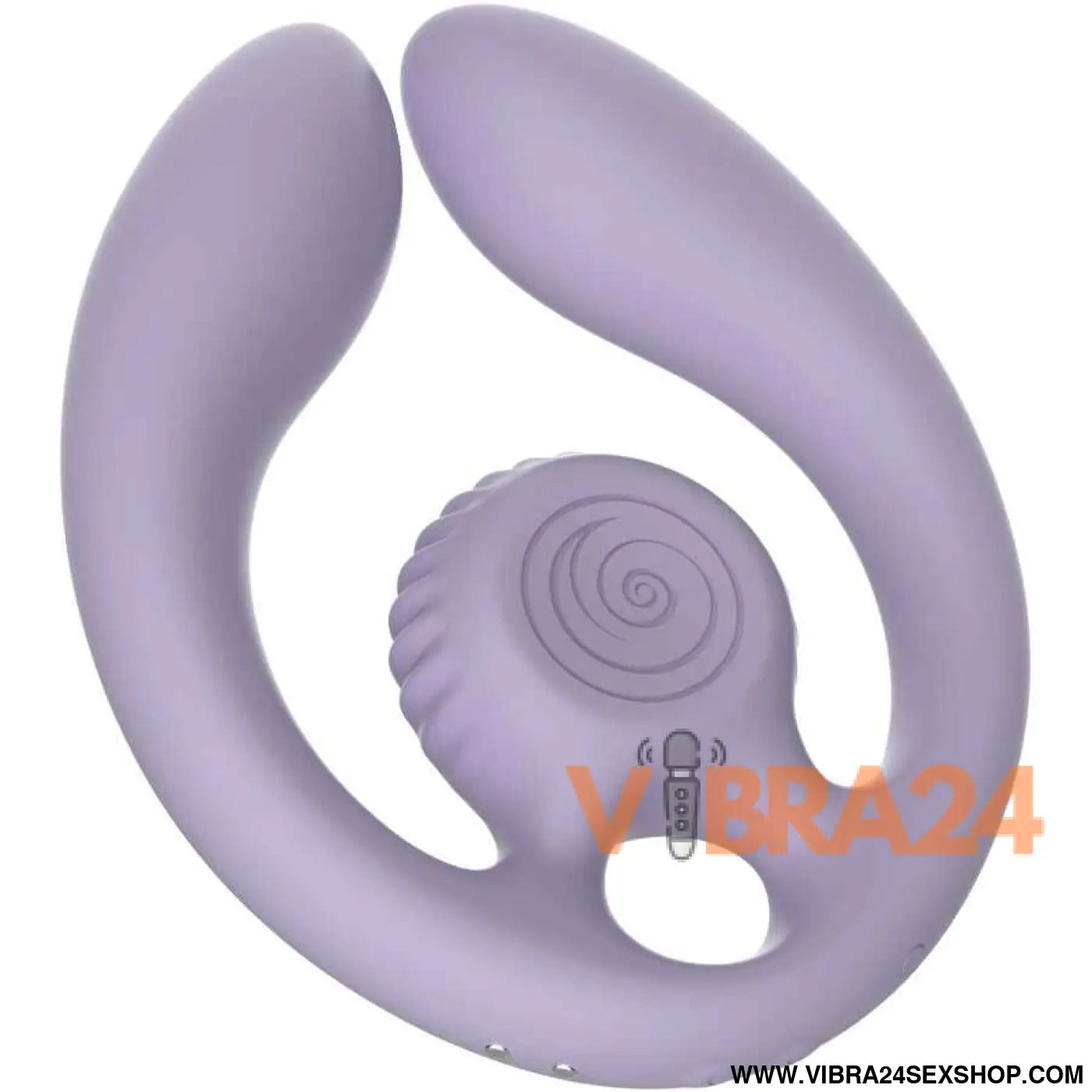 SNAIL VIBE - GIZI DUO ESTIMULADOR DE CASAIS COM CONTROLE REMOTO LILACS