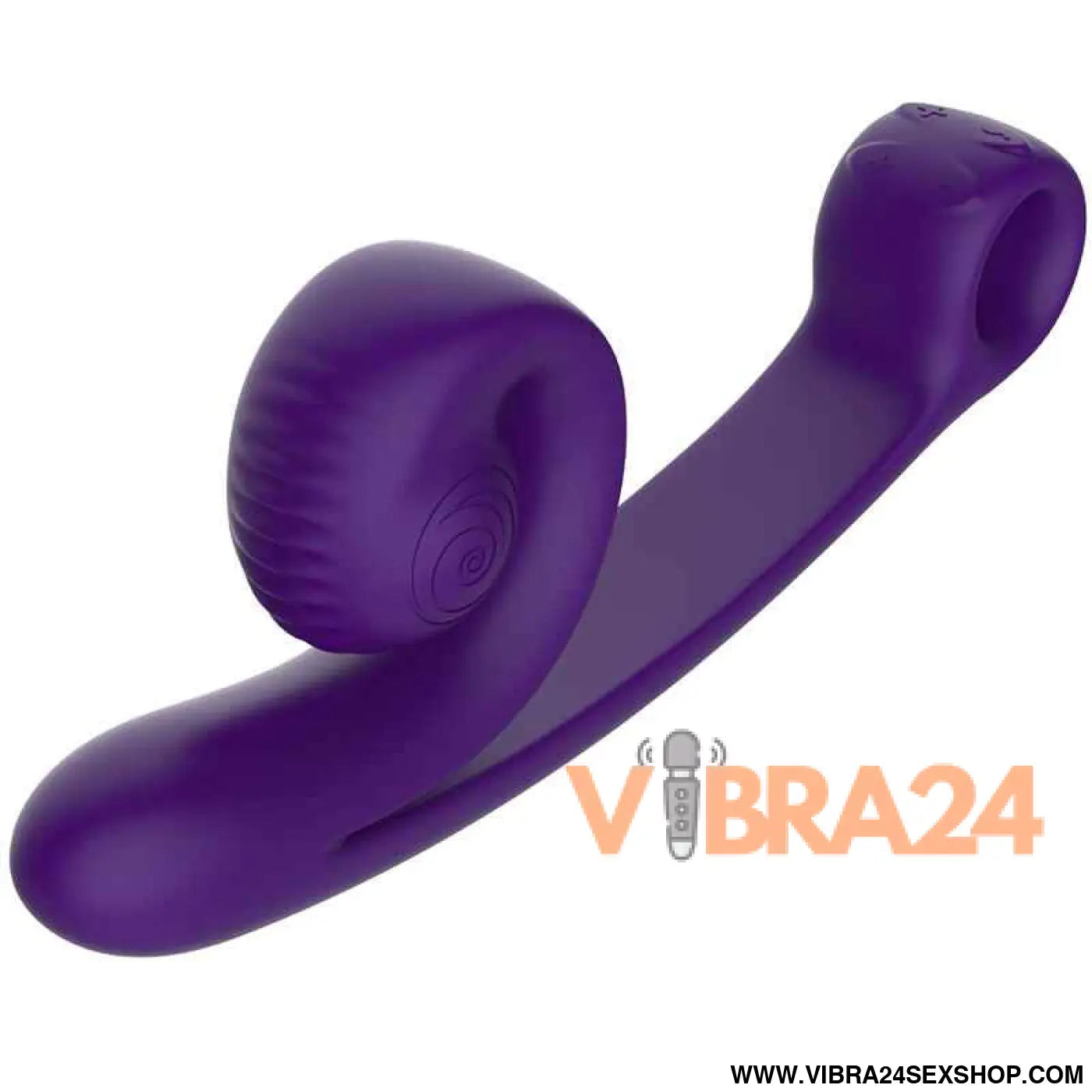 SNAIL VIBE - VIBRADOR CURVO ROXO