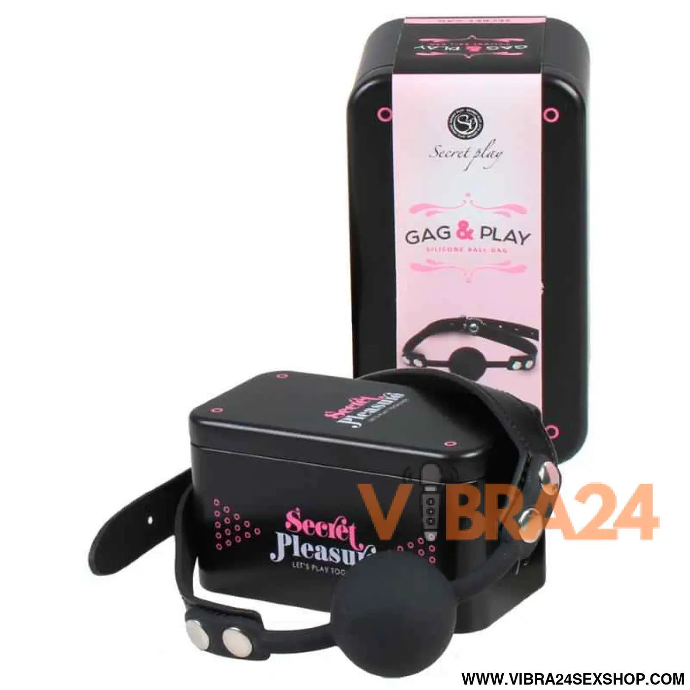 Solid Silicone Ball Gag Black