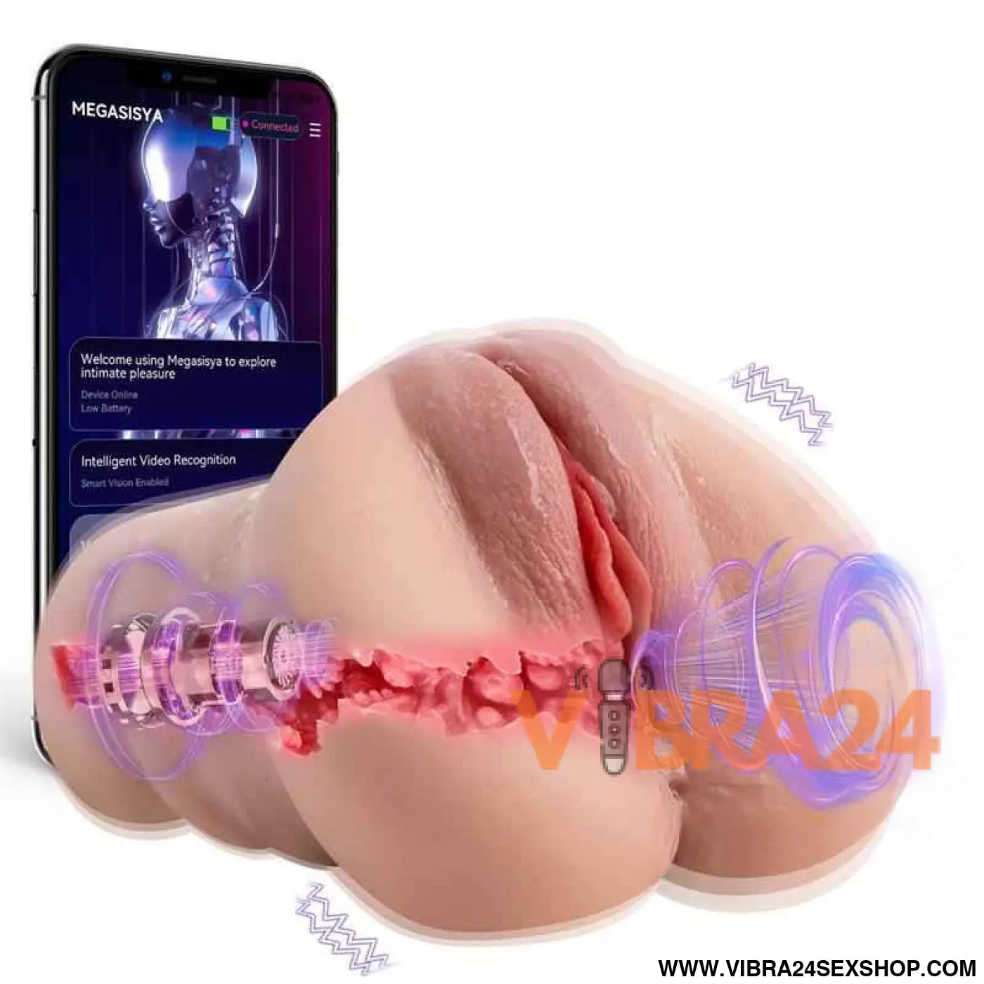 Sora Vagina and Anus with Vibration Thrusting APP 1.54 kg