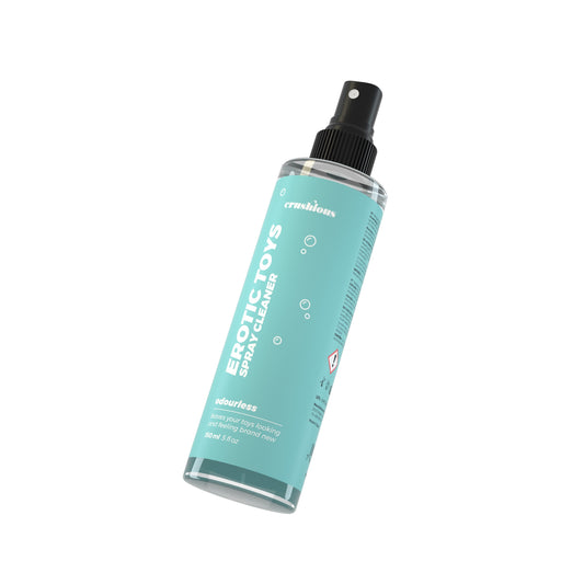 SPRAY DE LIMPEZA PARA BRINQUEDOS SEXUAIS CRUSHIOUS 150 ML