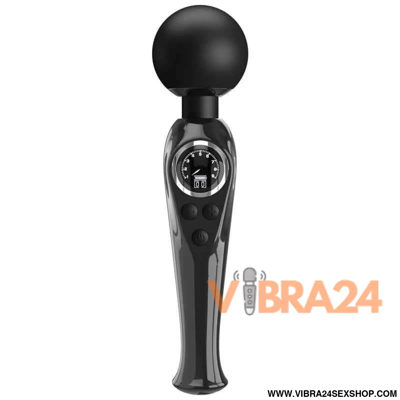 Stavros the Great Wand with Digital Screen Black