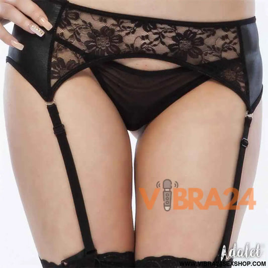 Stella Lace Garter and Thong Set - Size (interno):S/M