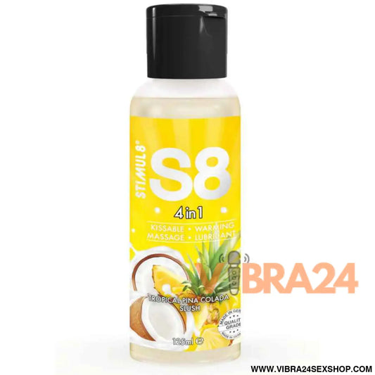 STIMUL8 - S8 4 EM 1 PINA COLADA LUBRIFICANTE DE SOBREMESA 125 ML