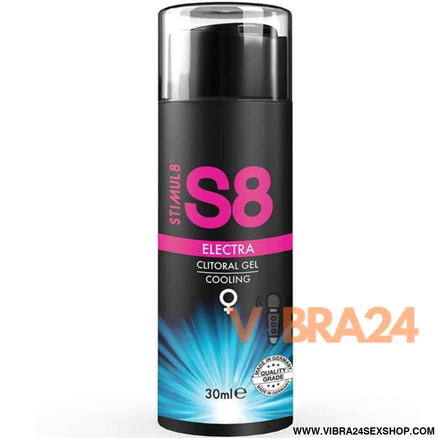 STIMUL8 - S8 ELECTRA GEL ESTIMULANTE DE CLITÓRIS EFEITO FRIO 30 ML