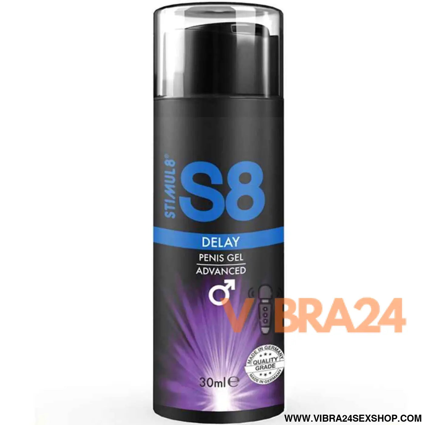STIMUL8 - S8 GEL RETARDADOR DE PÊNIS 30 ML