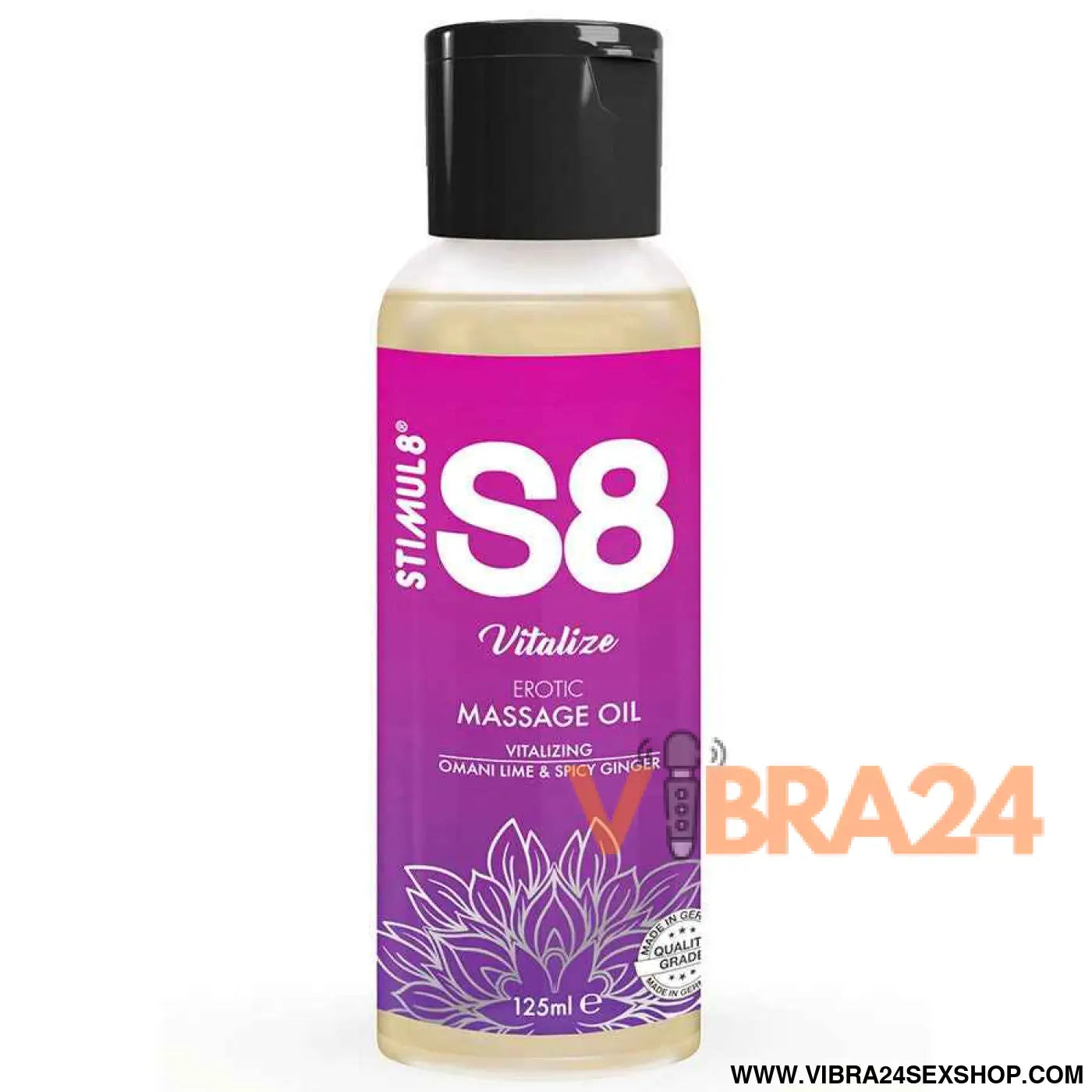 STIMUL8 - S8 ÓLEO DE MASSAGEM LIMÃO VITALIZE 125 ML