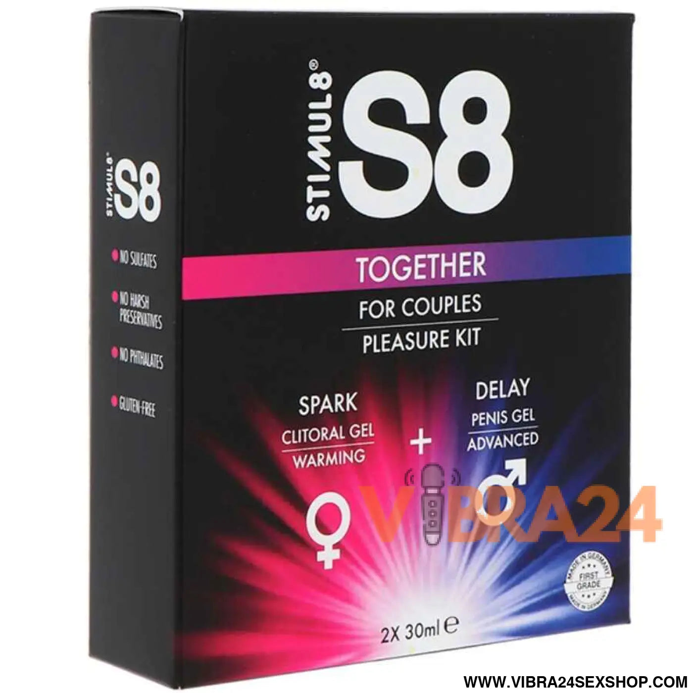 STIMUL8 - S8 TOGETHER KIT CASAL 2 X 30 ML
