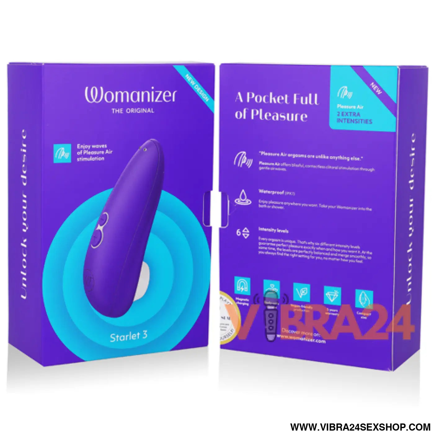 Sugador de clitóris Womanizer Starlet 3: para Prazer Intenso e Satisfação Garantida