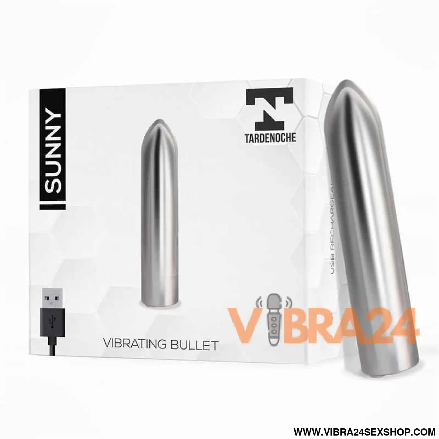 Sunny Vibrating Bullet USB Rechargable Waterproof