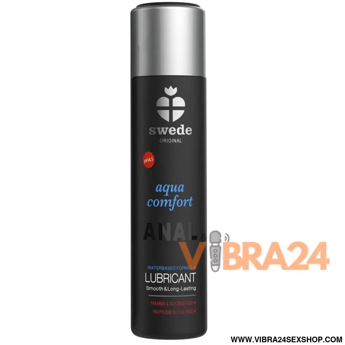 SWEDE - AQUA COMFORT LUBRIFICANTE À BASE DE ÁGUA ANAL 60 ML