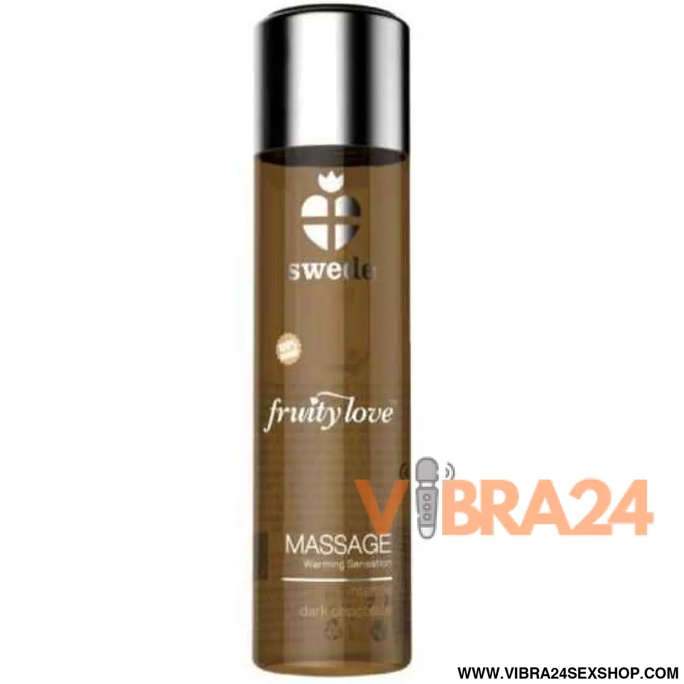 SWEDE - FRUITY LOVE EFEITO DE AQUECIMENTO ÓLEO MASSAGEM INTENSO CHOCOLATE ESCURO 60 ML