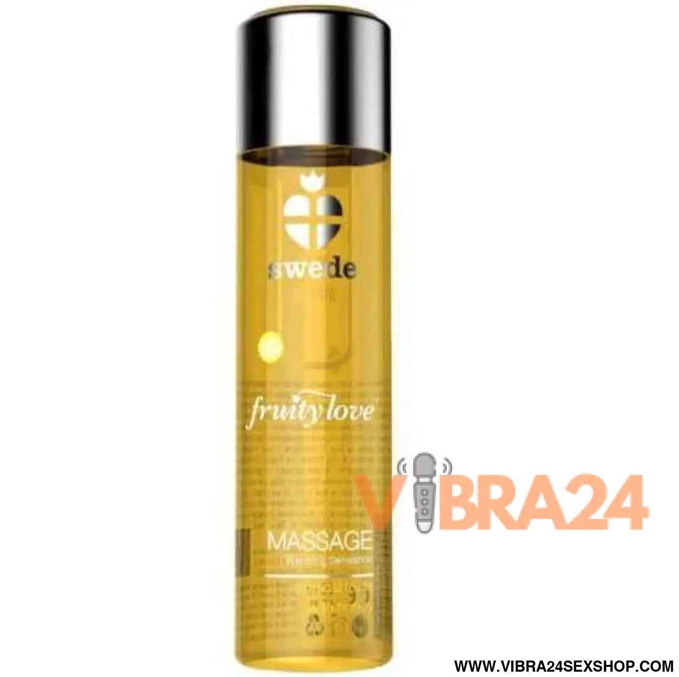 SWEDE - FRUITY LOVE EFEITO DE AQUECIMENTO ÓLEO MASSAGEM TROPICAL COM MEL 60 ML