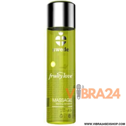 SWEDE - FRUITY LOVE ÓLEO DE MASSAGEM EFEITO AQUECIMENTO BAUNILHA E PÊRA DOURADA 60 ML.
