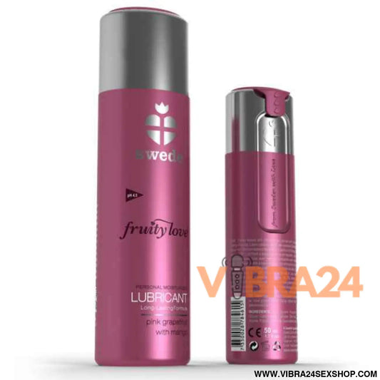 SWEDE - LUBRIFICANTE FRUITY LOVE ROSA TORANJA COM MANGA 50 ML